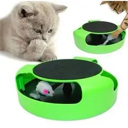 Track Cat Toy with Mouse