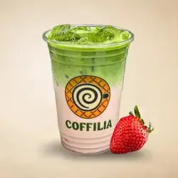 Ice Strawberry Matcha