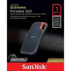 SanDisk Extreme® 1TB / 1050MB/s Portable SSD High-speed storage designed to keep you moving Stockage is available for you to accommodate your part