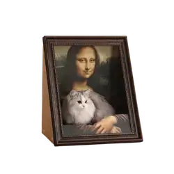 E487 – Mona Lisa Pet Scratching Bed