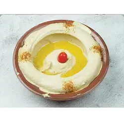 Hummus with Tahini Plate