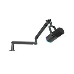 TAM8 Dynamic Gaming Microphone and Boom Arm - Black