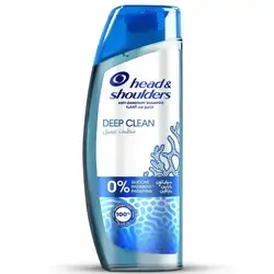 Head & Shoulders Deep Clean For Severe Flaky Scalp, Anti-Dandruff Shampoo, Free of Silicones, Parabens and Paraffins, 400ml
