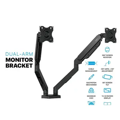 FANTECH MBD1 Dual Arm Monitor Bracket