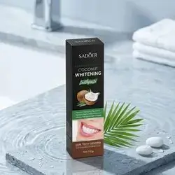 SADOER Natural Formula Coconut Whitening Toothpaste