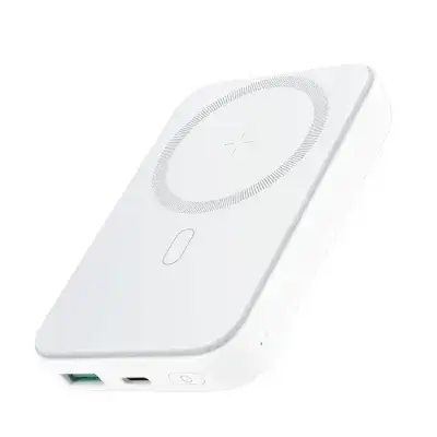 Joyroom JR-W020 Magnetic Wireless Mini Power Bank | 10000mAh – White