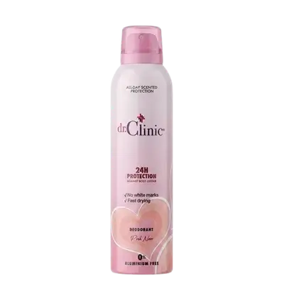 Deodorant Protection 24H Spray Pink Noor 200ml _ Dr. Clinic