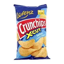 Lorenz Crunchips X-Cut Salted 85 Gm