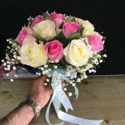 The Bride's Flower-Pink&Offwhite