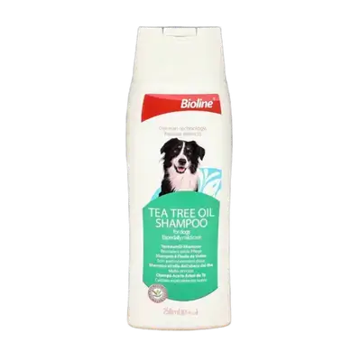 Bioline Tea Tree Oil Shampoo for Dogs 250ml