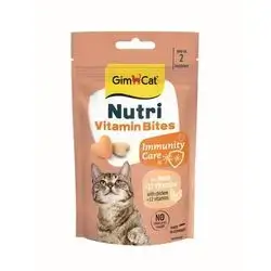 GimCat Nutri Vitamin Bites Immunity Care 40g
