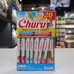 Inaba Cream Snack ( Tuna SeaFood Variety ) 20pcs