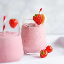 Strawberry & Banana Juice