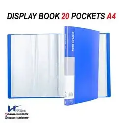 Display Book – Deli Brand (20 Pockets)