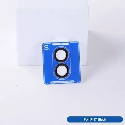 Lito S+ Metal Camera Lens Glass for iPhone 17 black