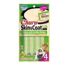 Churu Skin & Coat Chicken & Scallop