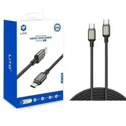 Lito LD17CC 60W High-Speed USB-C to USB-C Braided Charging Cable