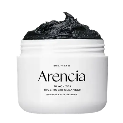 Black Tea & Rice Mochi Cleanser 120g _ Arencia