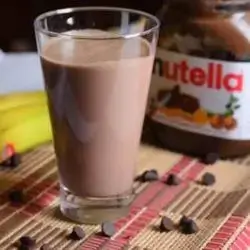 Nutella And Banana Juice