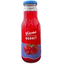 Aseeri Pomegranate Juice (Glass Bottle, 300ml)