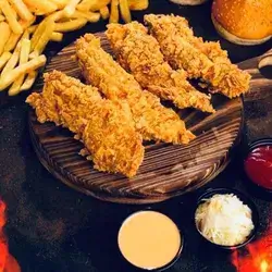 Crispy Meal With Fries And Cola