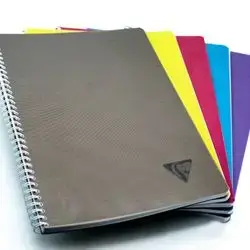Clairefontaine Notebook 100 pages transparent cover 