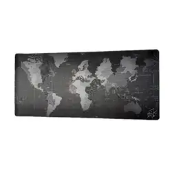 Mousepad 1Esport 40×90cm – Black World Map Edition