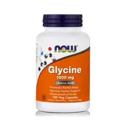 Now glycine 1000mg 100veg capsules
