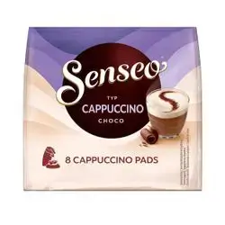 Senseo Cappuccino Choco Pads – 8 Pods