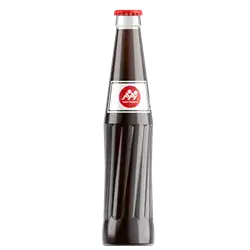 Zam Zam carbonated drink glass
