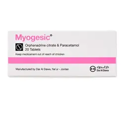 Myogesic 20 Tablets