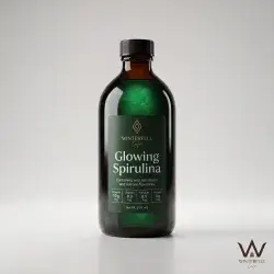Glowing Spirulina