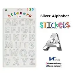 Alphabet letter stickers