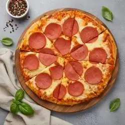 Salami Pizza