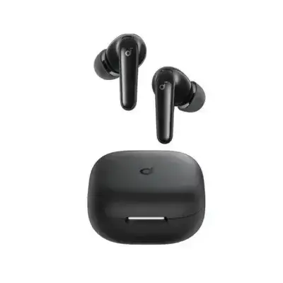 anker soundcore R60i NC, 6-Mics, Real-Time (ANC) Adaptive Noise Cancelling, Hi-Res Sound, Wireless Bluetooth Earbuds, Translation Earbuds, 50H Playtime,(black)