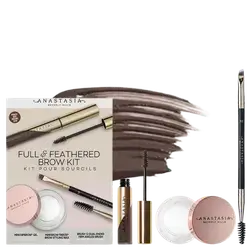 Full & Feathered Brow Kit Dark Brown _ Anastasia Beverly Hills