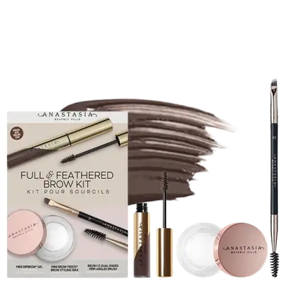 Full & Feathered Brow Kit Dark Brown _ Anastasia Beverly Hills