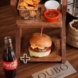 Qubo Burger With Cheese