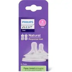 PHILIPS AVENT Teat Natural Response Teat 4 fast