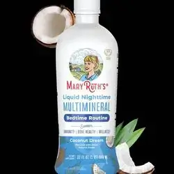 MARY RUTHS Liquid Nighttime MULTIMINERAL Bedtime Routine coconut dream flavored with other Natural Flavor 946 ml