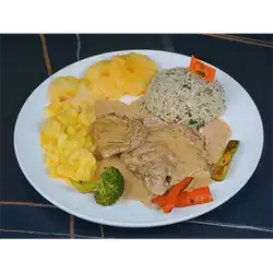 Beef Steak with Mushrooms