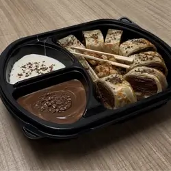 Nutella Brownies Sushi