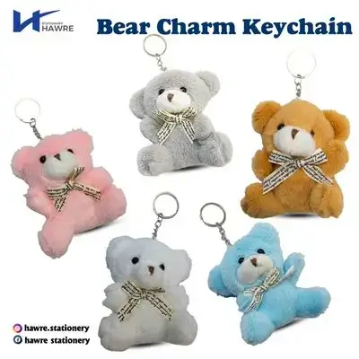 Bear Charm Keychain