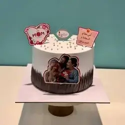 vanilla cake decoration 4
