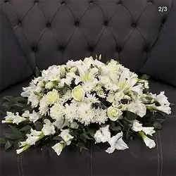 White Flower Stand