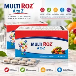MULTI ROZ A to Z – Multivitamin & Mineral Supplement – 30 Tablets