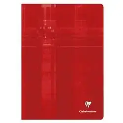 Claire Fontaine 120 Page 60 Sheets ( Red )