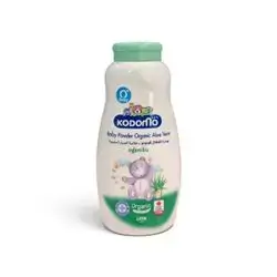 Kodomo Oganiku Organic Baby Powder with Aloe Vera Extract, 180 g