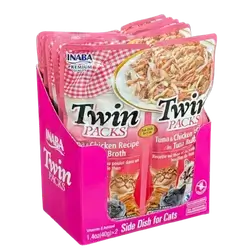 Inaba- Twin Packs- Tuna & Chicken in Tuna Broth