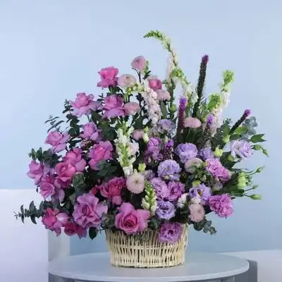 Assorted Imported Flower Basket